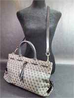 Dooney & Bourke Canvas and Leather Bag