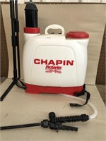 Chaplin backpack sprayer