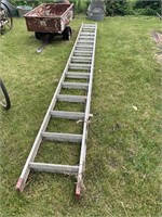 32’ aluminum extension ladder