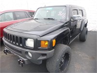 2007 HUMMER H3, 4X4, COLD A/C