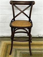 Brody X-Back Side chair bar stool