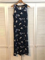 VINTAGE DBY FLORAL MAXI DRESS SIZE 13/14