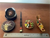 Collection of items from Japan