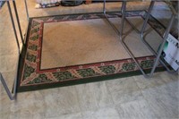 Area Rug in Kitchen