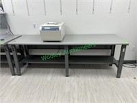 96"x30" ULINE Industrial Packing Table*