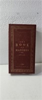 The Book of Matches faux book full of long