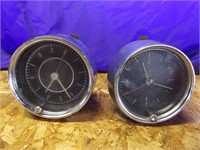 Vintage Cadillac Dash Clocks