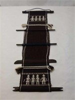Vintage Traditional Asian Handheld Loom Warp