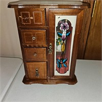 14 INCH JEWELRY ARMOIRE