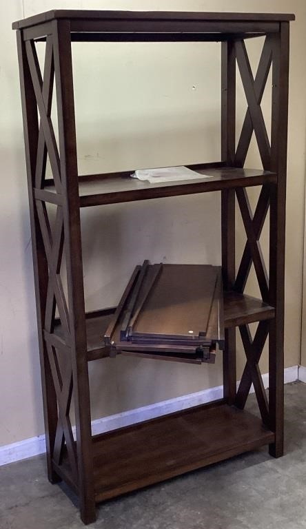 WOOD ETAGERE