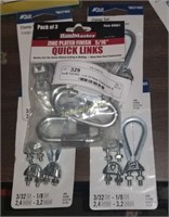 Lot Of New Clamp Sets & Quick Links