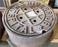 Production Made Sewer Cover 30"d x 13"h