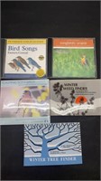 Bird sound CD’s & winter finder lot