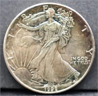 1992 silver eagle coin