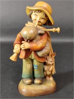 Anri Jolly Piper Wood Carving Figurine 567/2250