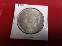 MORGAN SILVER DOLLAR 1921