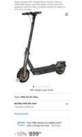 ELECTRIC SCOOTER (OPEN BOX, POWERS ON)
