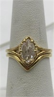 *read* Appraised Designer 18kt Ring Set *read*