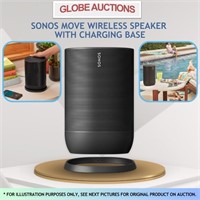 LOOK NEW SONOS MOVE SPEAKER W/CHARGE BASE(MSP:$500