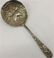 S. Kirk & Son Sterling Repousse Berry Spoon