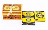 Lot Of 4 Vintage Daisy BB And CO2 Boxes