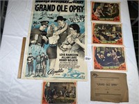 Movie Poster and Lobby Cards