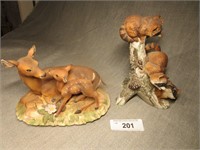 Porcelain Wildlife Figurines