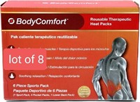 Lot of 8, Body Comfort - Reusable Therapeutic Heat