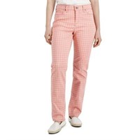 $40  Charter Club Mid Rise Gingham Jeans 10