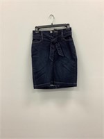 $60  INC Regular Fit Denim Skirt Size 0