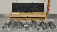 3 keyboards, 6 mice - Dell, new