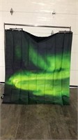 New Green Glow Shower Curtin