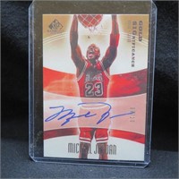 Michael Jordan SP Authentic Gold Significance