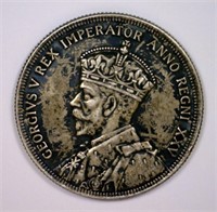 CANADA: 1935 Silver $1 George V Choice AU