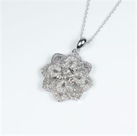 Beautiful Vintage style Diamond Pendant