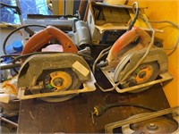 2 Milwaukee Circular Saws