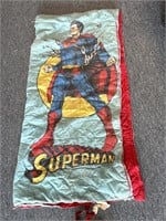 Vintage Superman Sleeping Bag 1979 32” x 64”