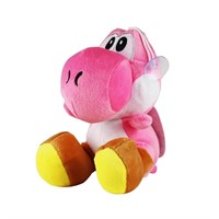 Yoshi Plushy with Suction Cup Pink New