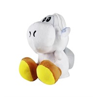 Yoshi Plushy with Suction Cup White New