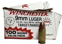 Winchester White Box 9mm Luger