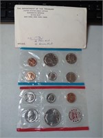 OF) 1972 uncirculated US mint set