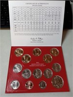 OF) 2012 Denver mint uncirculated coin set