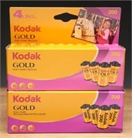NIB Unexposed (expired) Kodak Gold 35mm Color Film