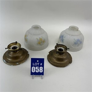 Antique Lamp Shades (2)