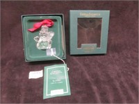 WATERFORD CRYSTAL SNOWMAN ORNAMENT