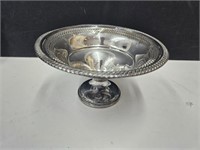 Sterling Silver Compote Bowl  5 1/2 x 3" high