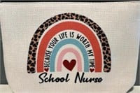 School Nurse Makeup Bag