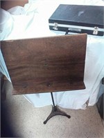 Vintage Wooden music standand case