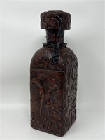 Leather Wrapped Decanter Bottle Spanish