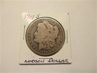1901 S Morgan Dollar